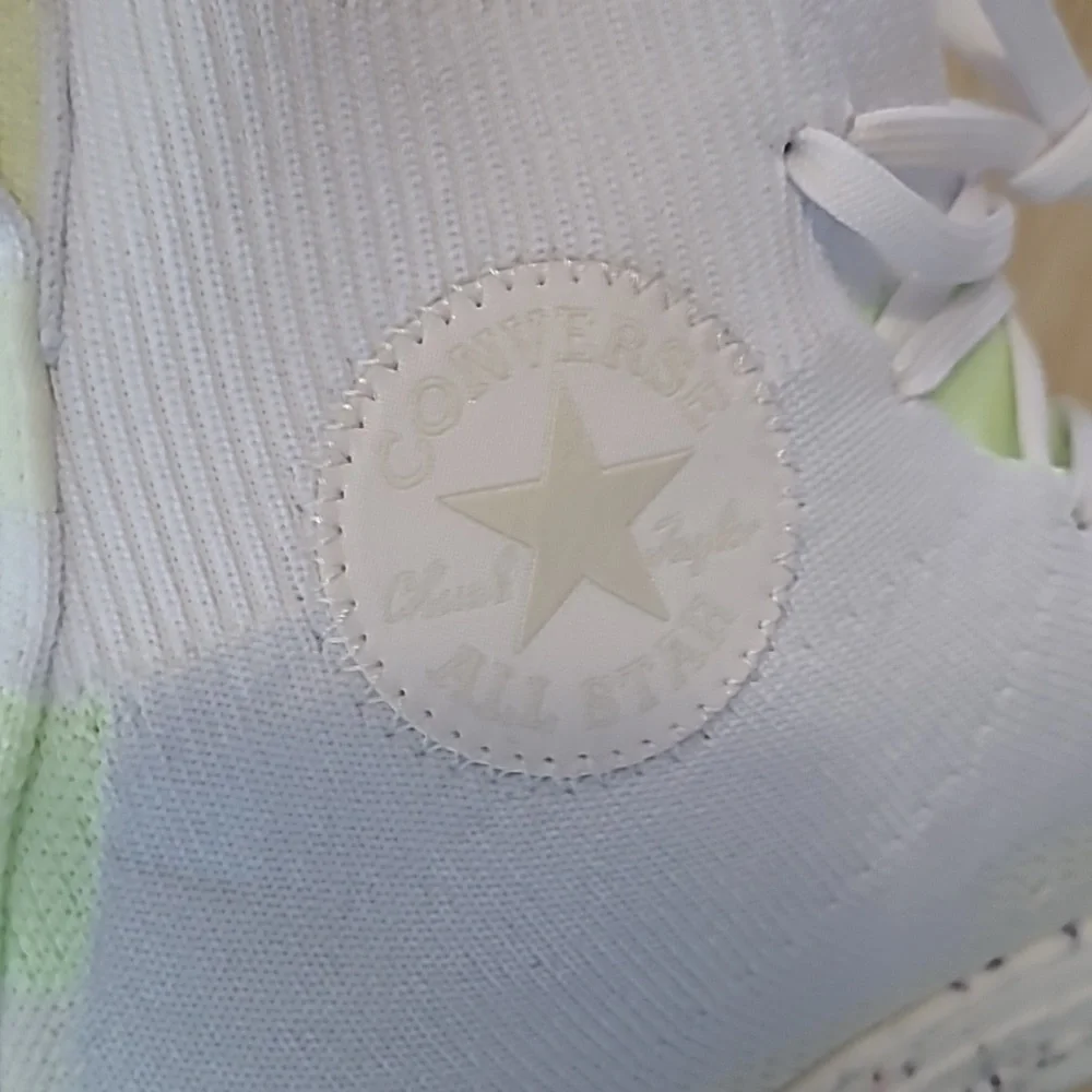 Converse Chuck Taylor All Star Crater Knit High Top White Men 10, Wom 12 - Picture 7 of 11
